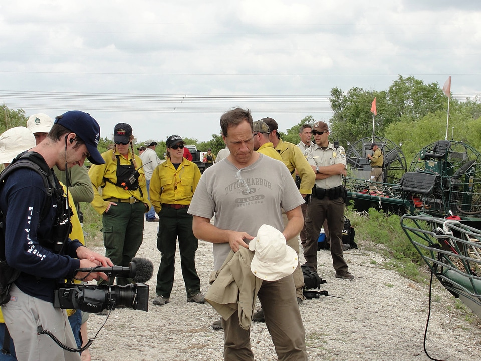 Mike Rowe visits Arthur R. Marshall Loxahatchee National Wildlife Refuge