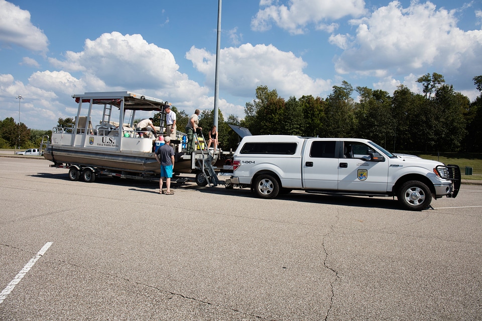 Ohio River Islands pontoon boat-3
