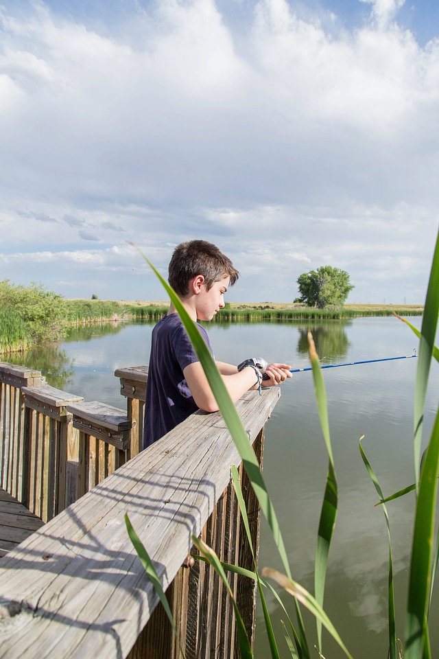 Young boy fishing-1