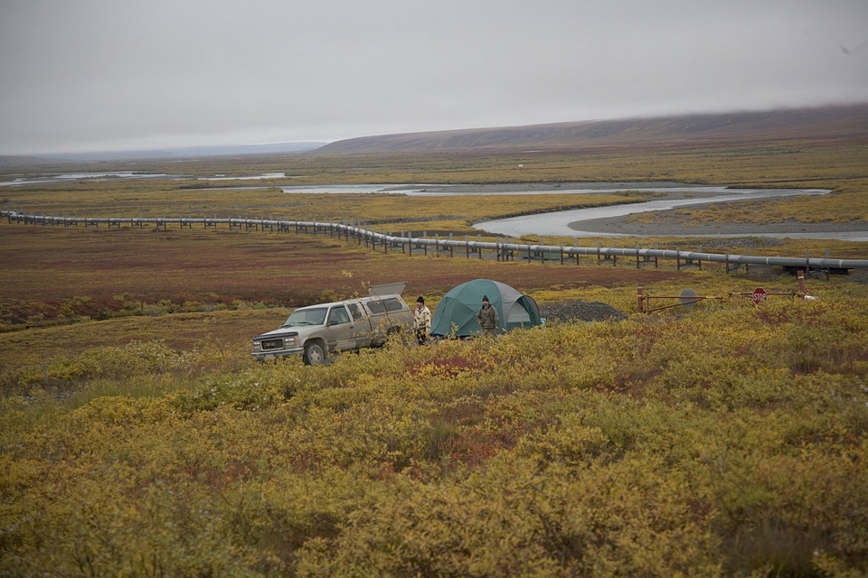 Backcountry camping