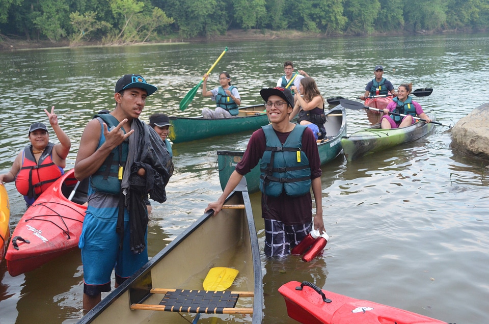 NYCALC youth on the river