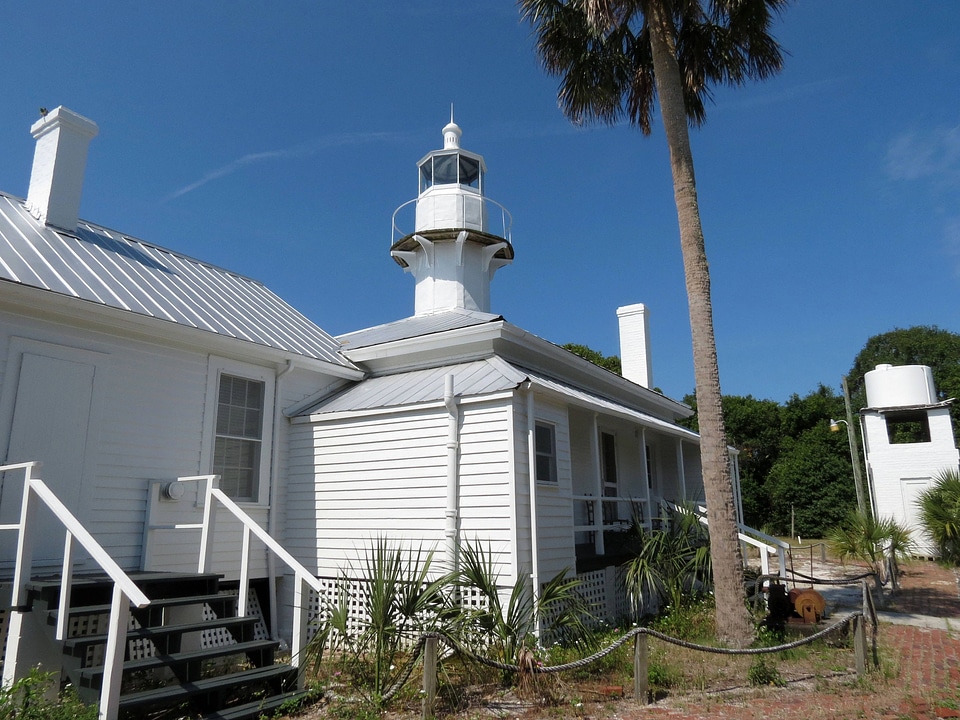 Lighthouse at Cedar Keys Refuge