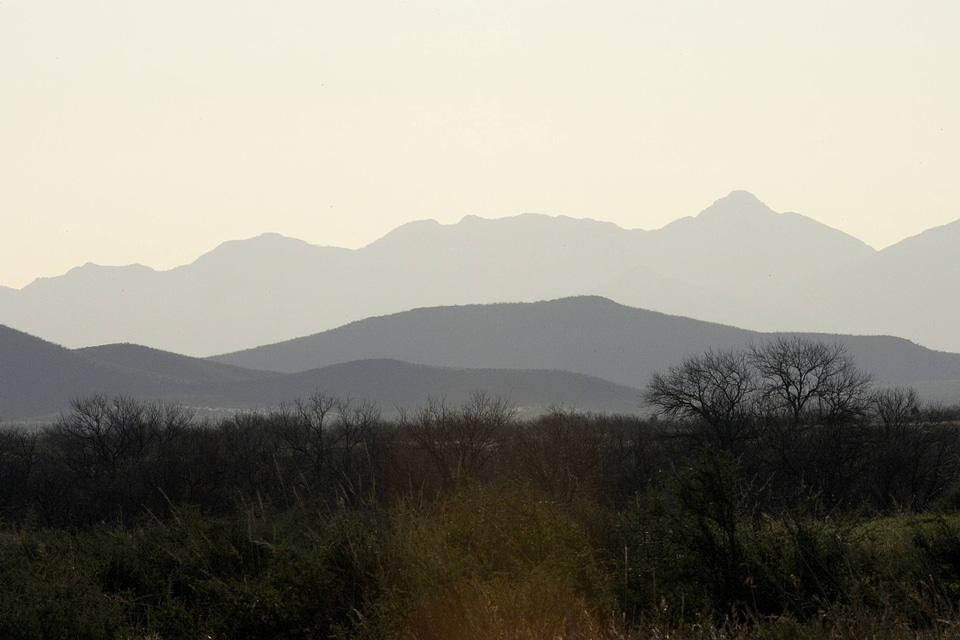Morning in the mountains at Buenos Aires National Wildlife Refuge