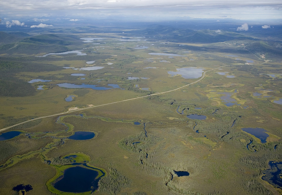 Aerial view of Tetlin National Wildlife Refuge-2