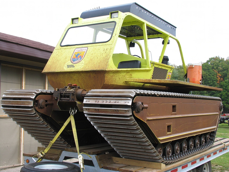 U.S. Fish and Wildlife Service equipment used for fires at Seney National Wildlife Refuge