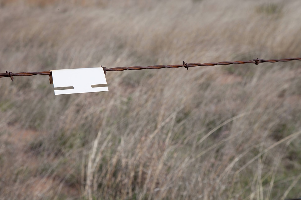 Scenic prairie and barbed wire-1