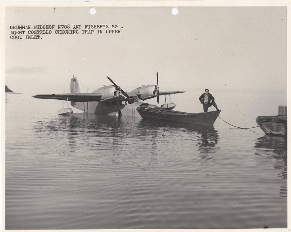 Grumman Widgeon N708 Checking Traps