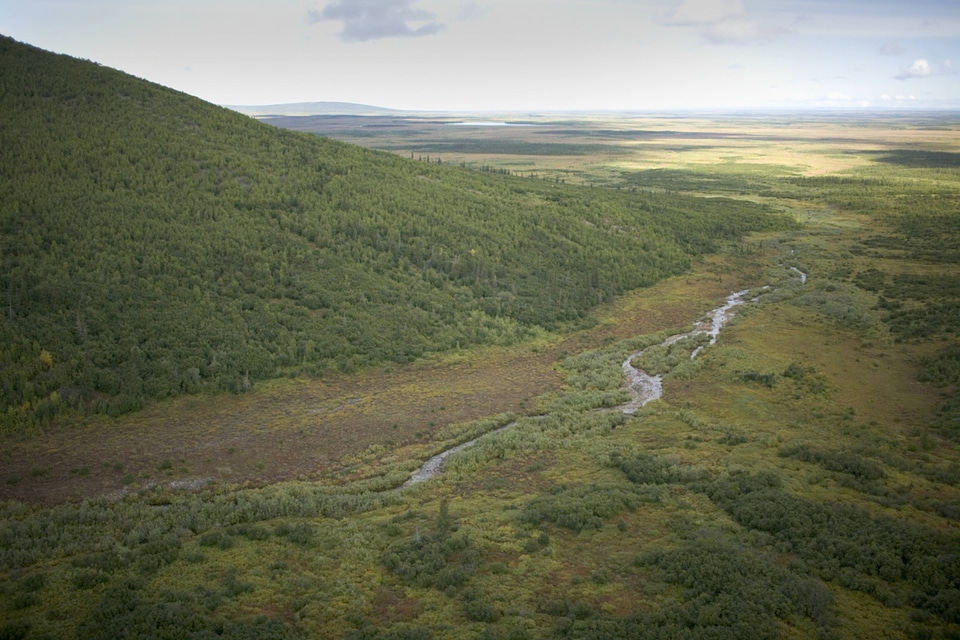 Scenic andscape at Selawik National Wildlife Refuge
