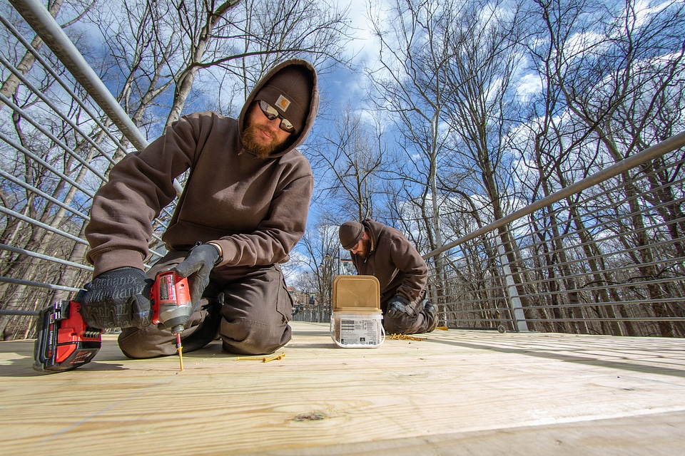 Bridge repair at National Conservation Training Center-1