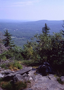 Scenic trail at Wapack National Wildlife Refuge