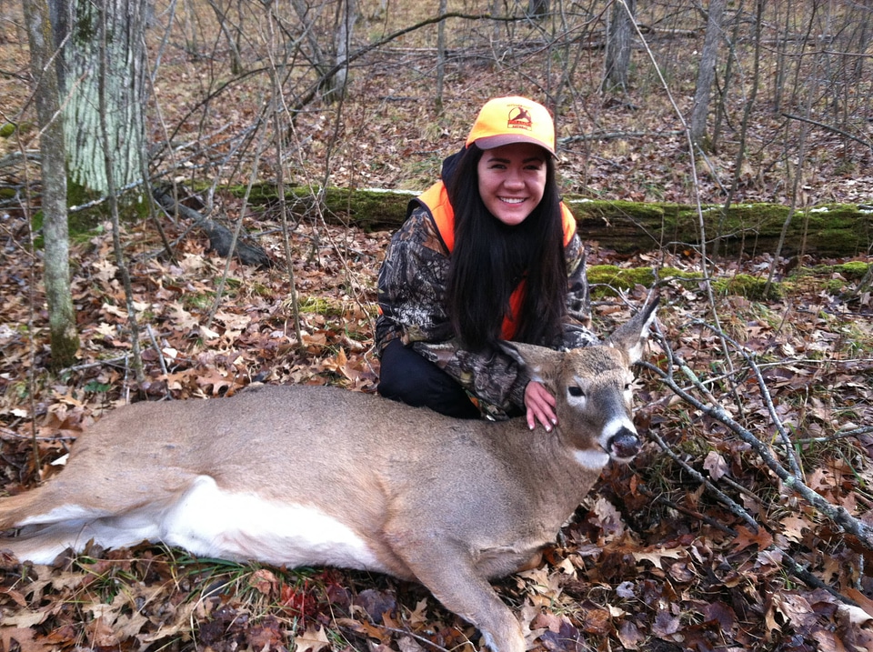 Youth deer hunter photo