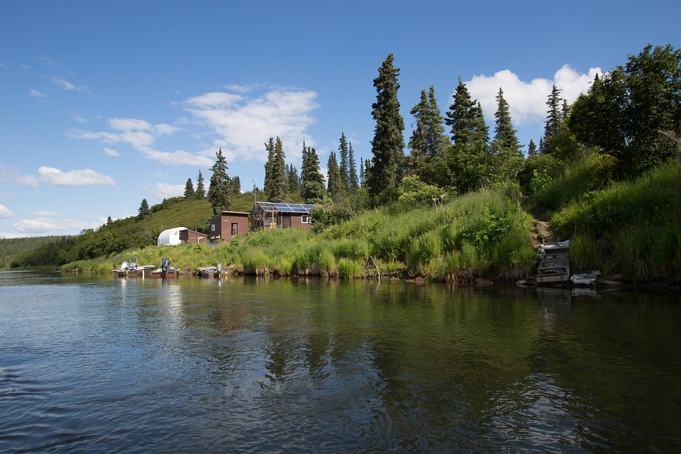 Andreafsky fish camp