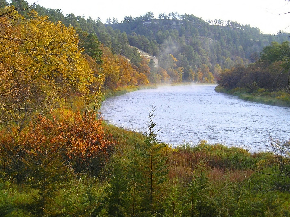 Fall colors at Fort Niobrara National Wildlife Refuge