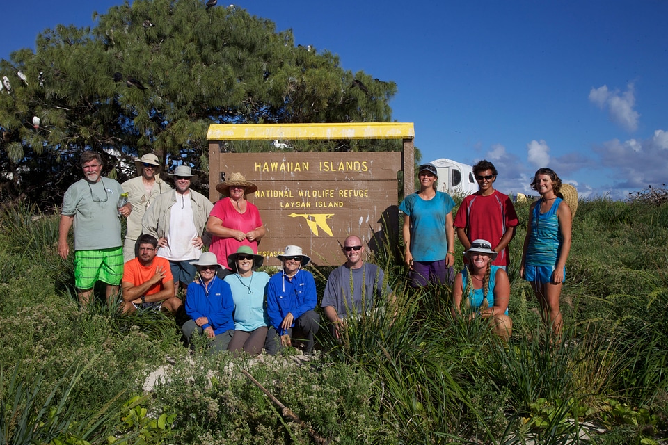 Nihoa Millerbird Translocation Team