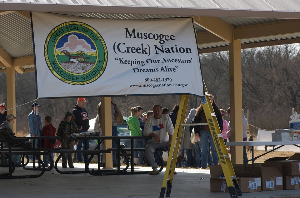 Muscogee (Creek) Nation banner