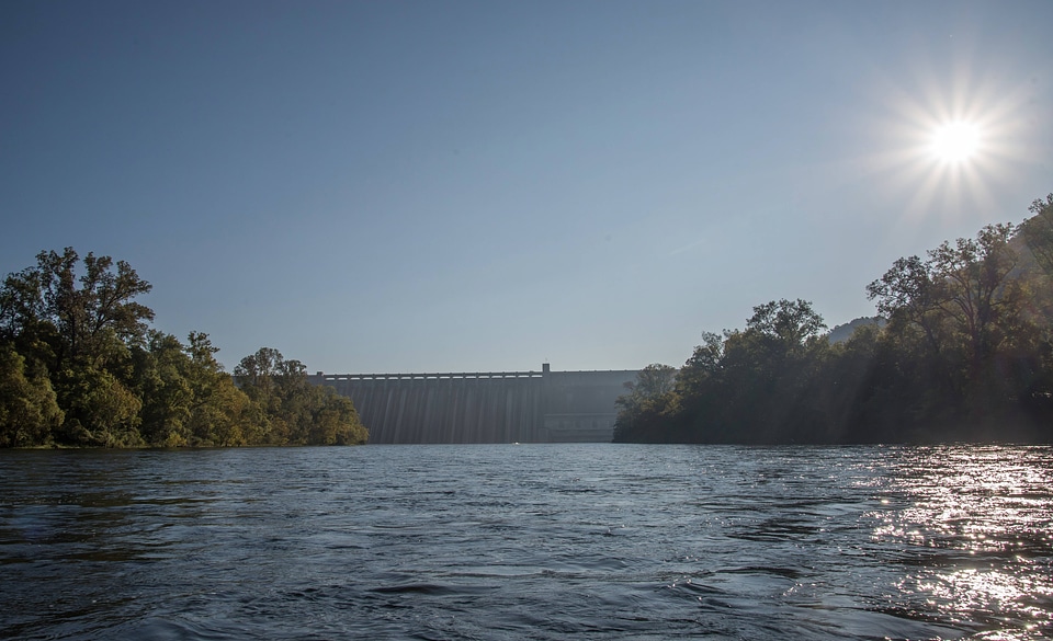 Bull Shoals Dam on White River