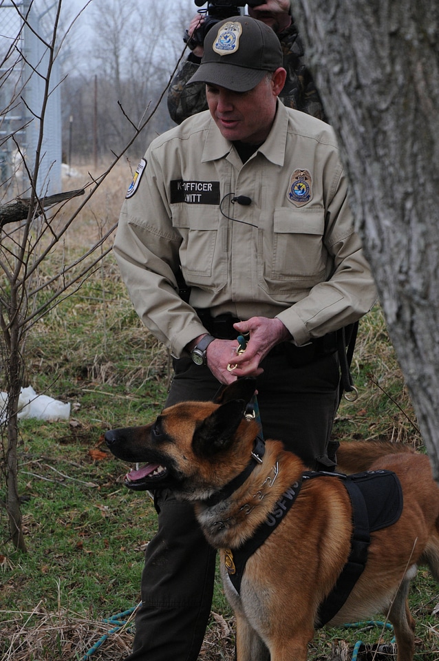 K-9 officer with his partner-1