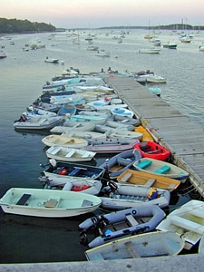 Marina dinghies photo