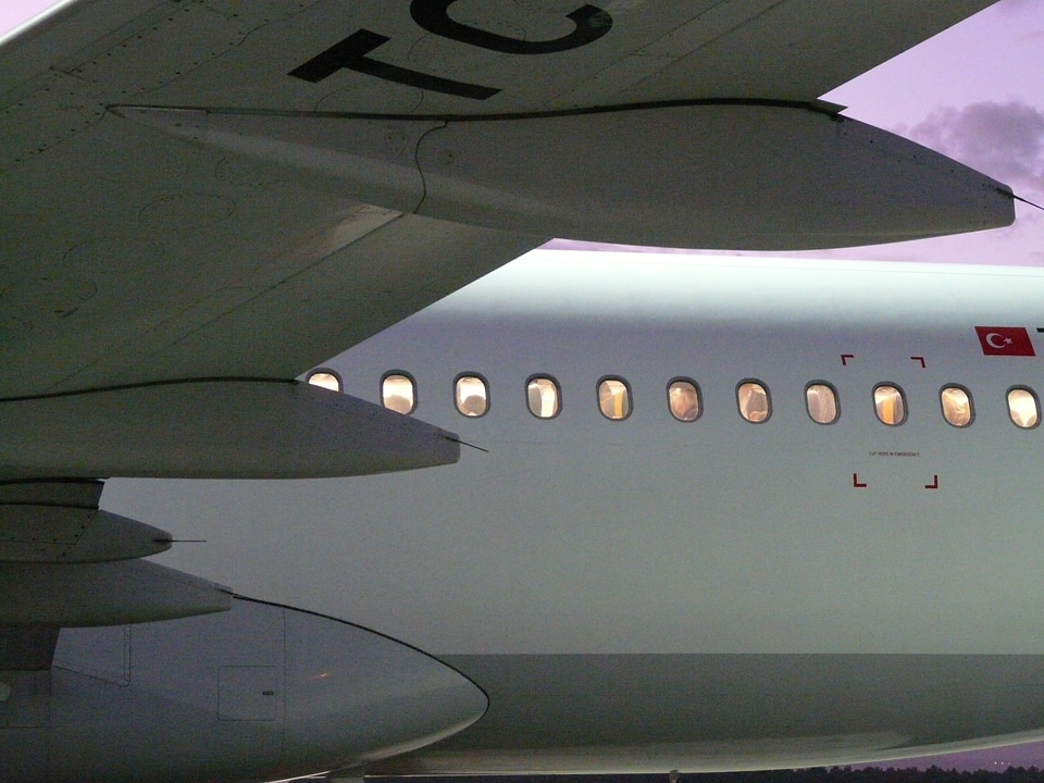 Window wing aircraft fuselage