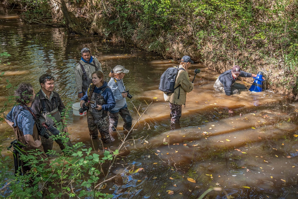 FWS mussel biologists from Orangeburg National Fish Hatchery-3