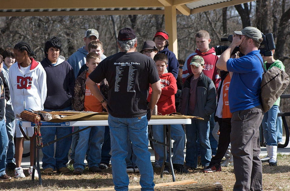 Filming Okmulgee Archery Days