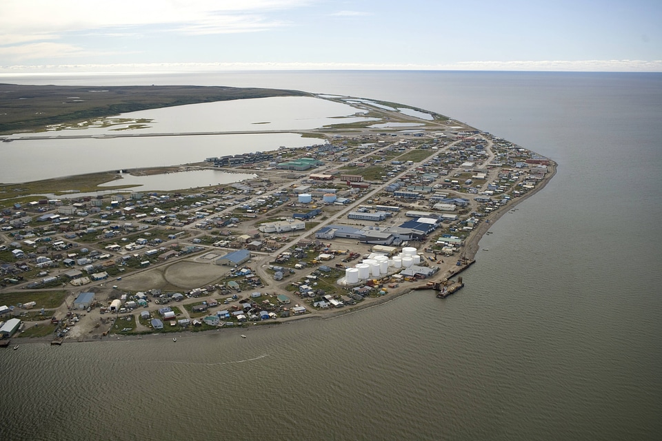 Aerial view of Selawik National Wildlife Refuge-2