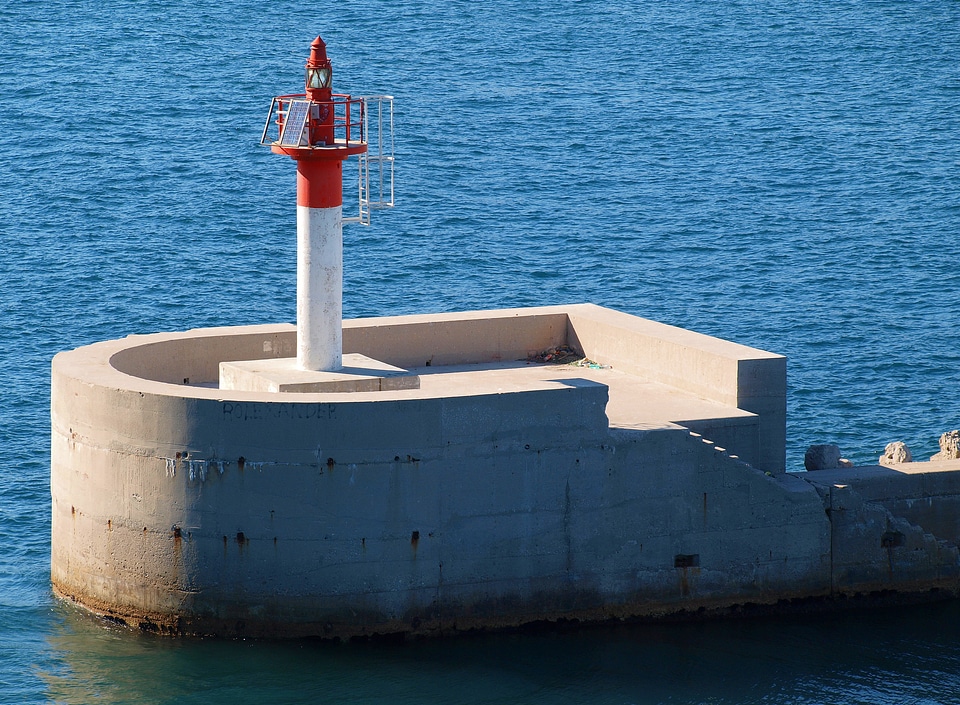 Fixed buoy chain port