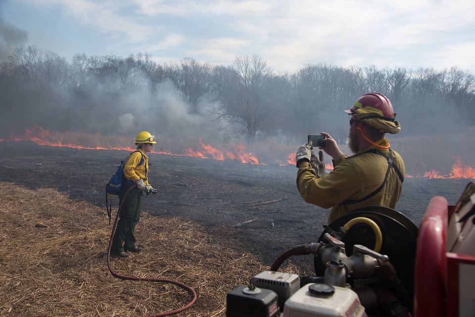 Prescribed burn at NCTC -4