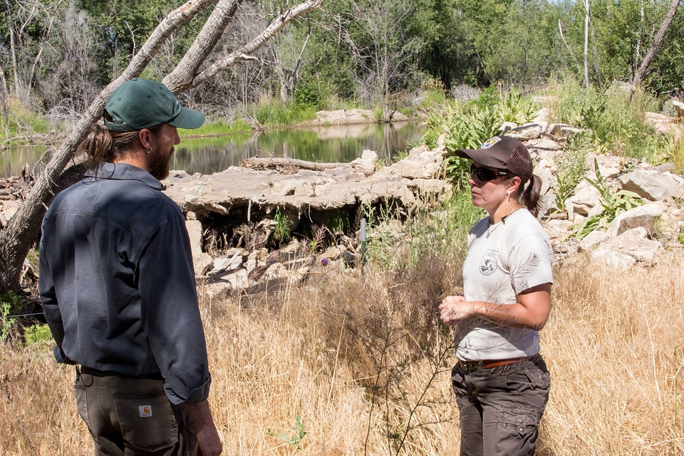 Biologists discuss stream restoration