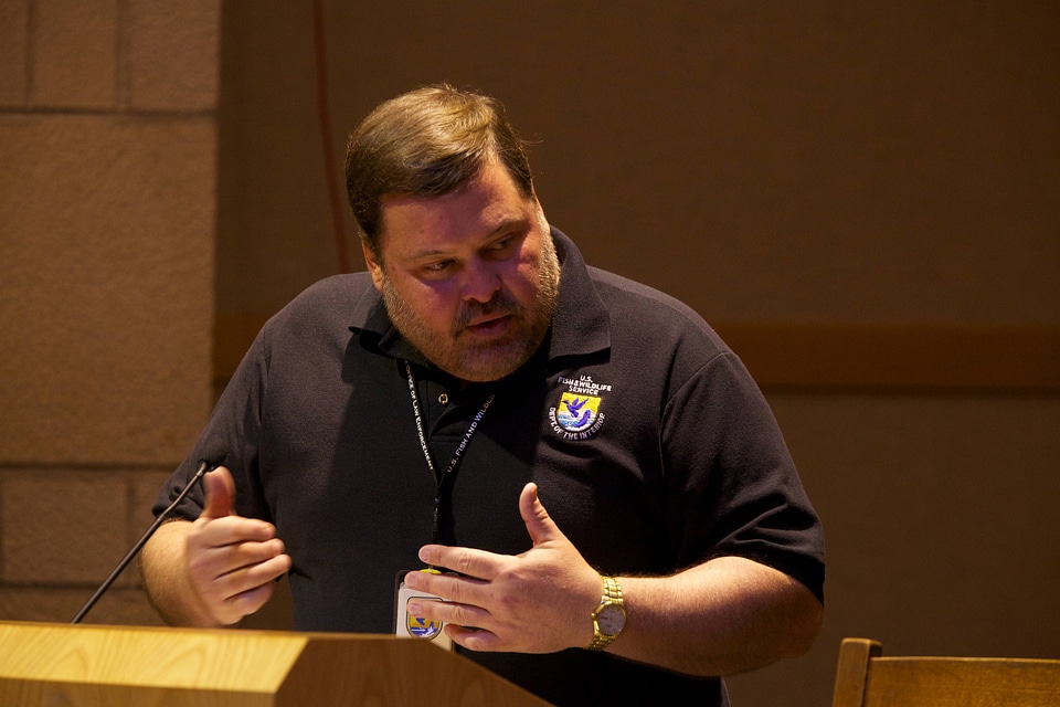 NCTC Director Slack addresses USFWS Directors' Forum