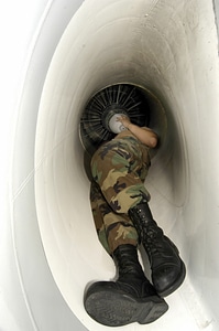 Engine jet repairing