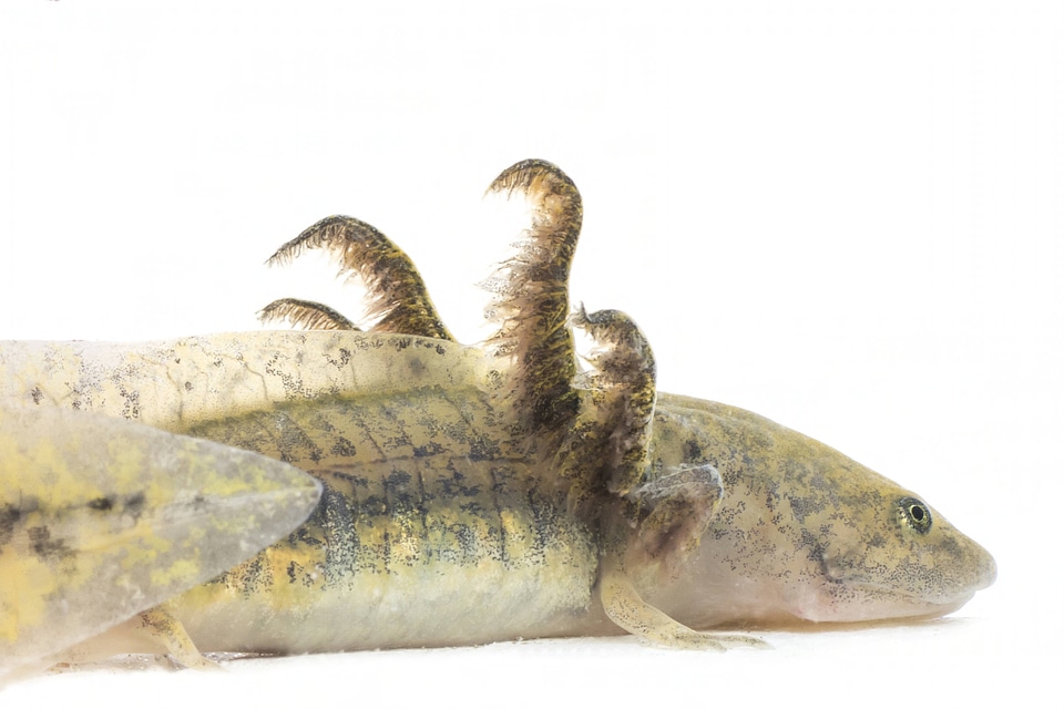 Eastern tiger salamander larvae-1