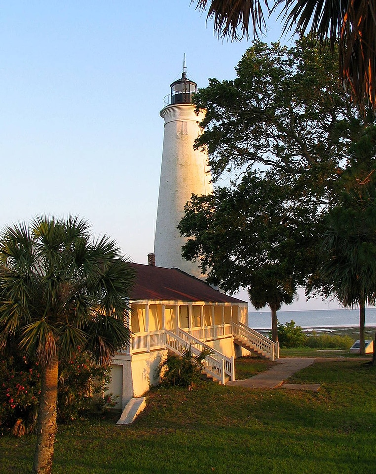 Lighthouse at St Marks Refuge