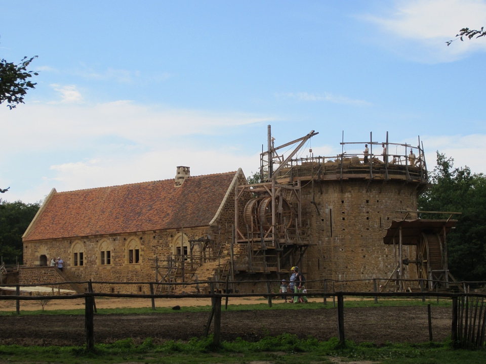 Landmark chateau exterior