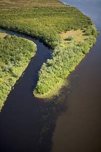 Aerial view of scenic landscape-4