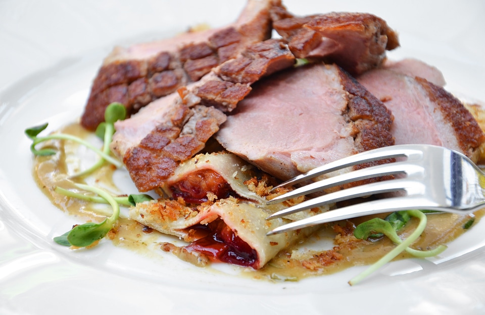 Plum duck food