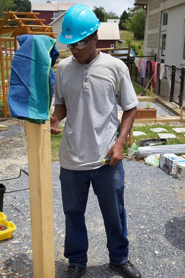 Construction of outdoor classroom-2