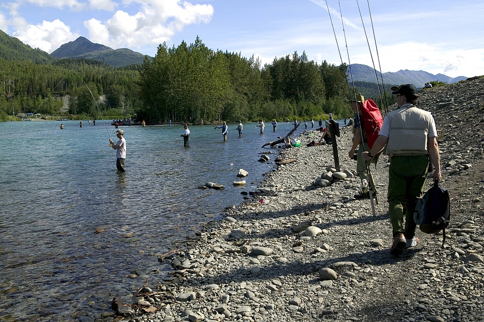 Organized fishing in Alaska