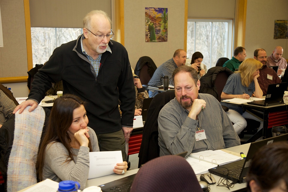 FWS employees in class at NCTC-3