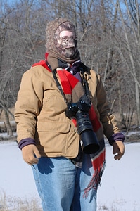 Cold day photographer photo