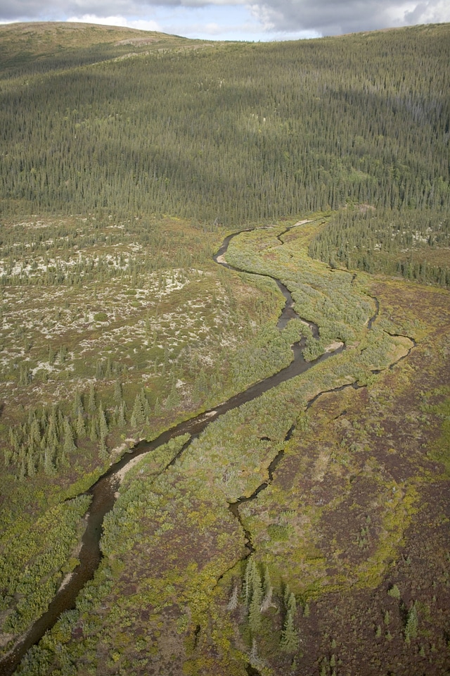 Aerial view of scenic landscape-3