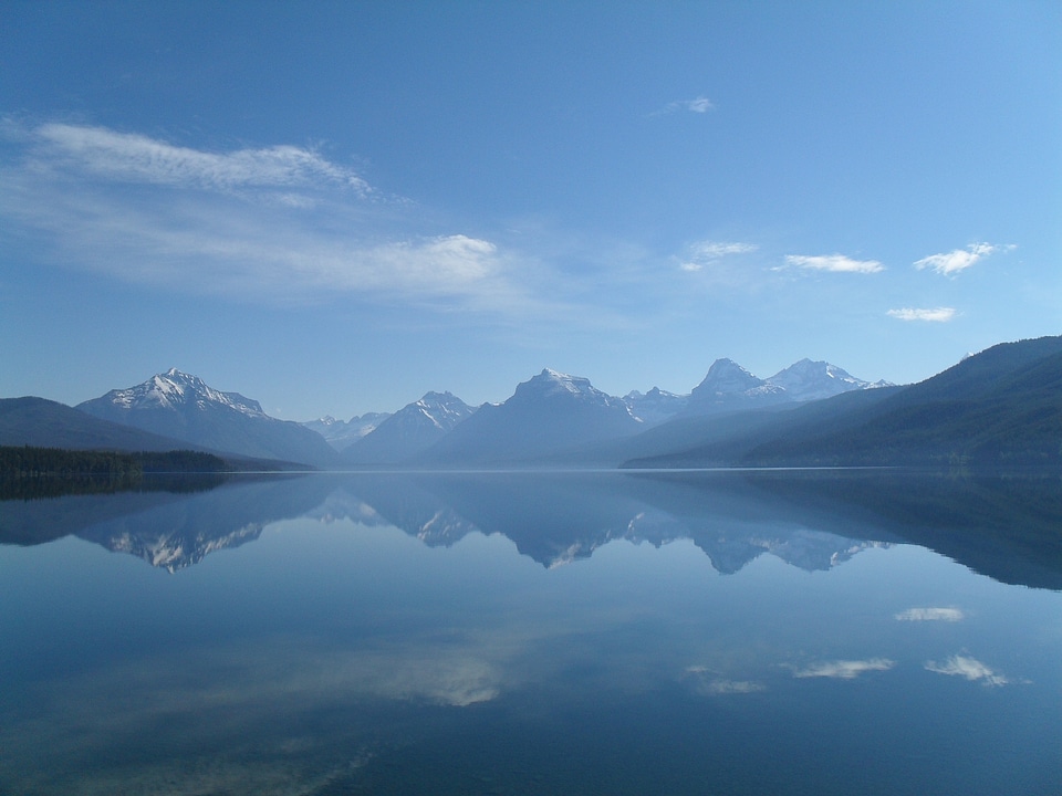 Glassy mirror montana