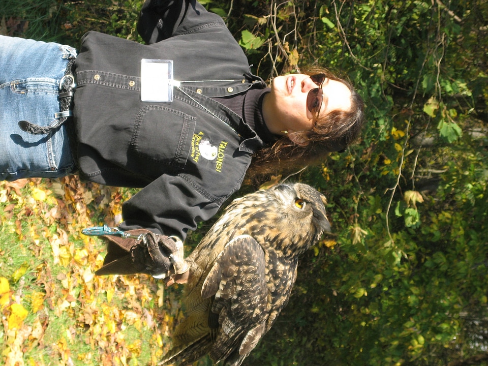 Master Falconer with Owl-2