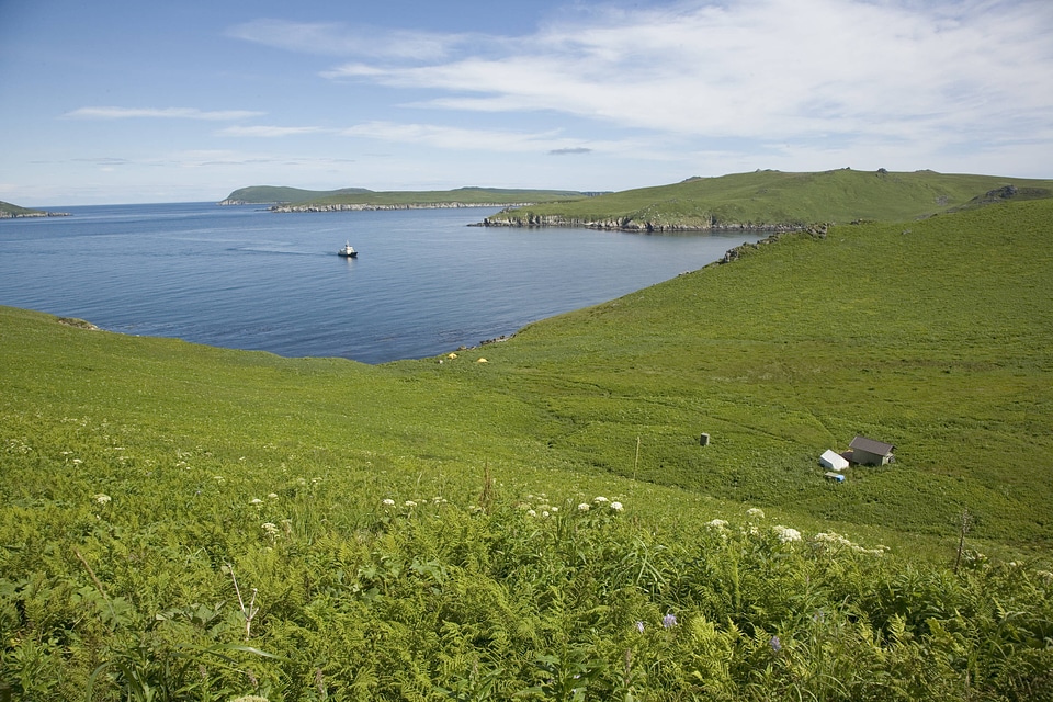 Chowiet camp and  M/V Tiglax