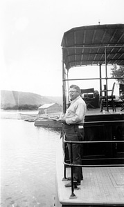 The “Chief” Goes Fishing on the Mississippi