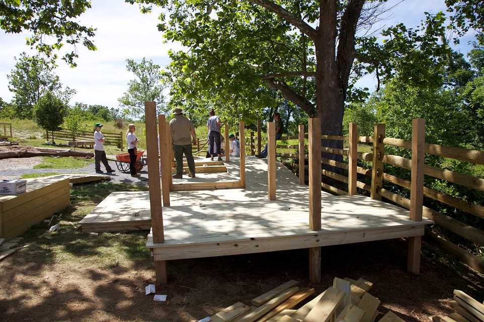 Construction of outdoor classroom-3