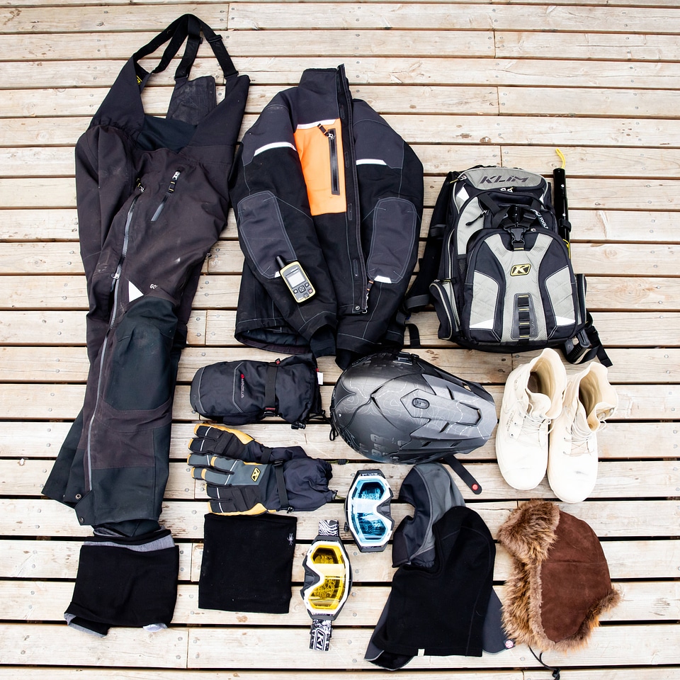 Field work in the Arctic winter requires some special gear 