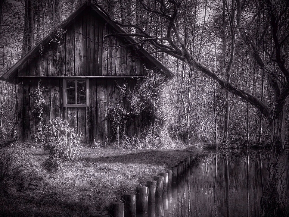 Hut old house old building