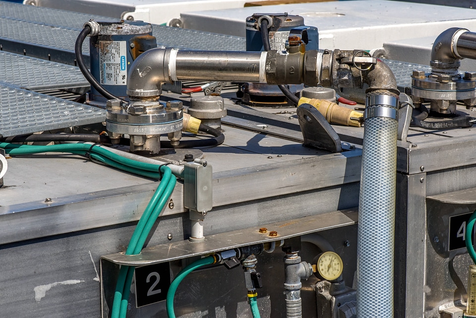 Equipment on board MV Spencer Baird-1
