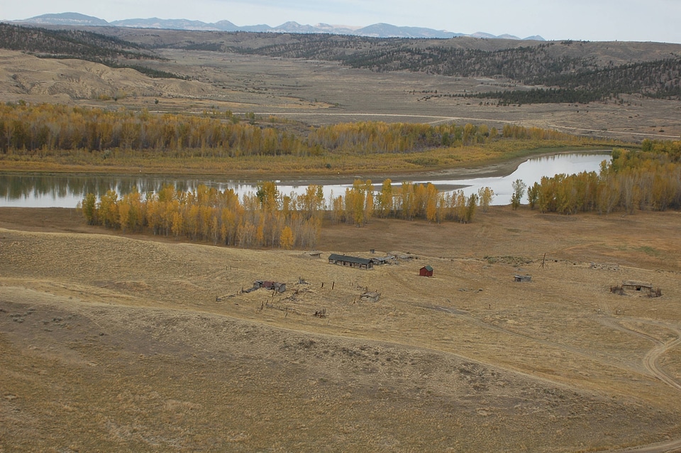 Missouri River Valley in the Fall